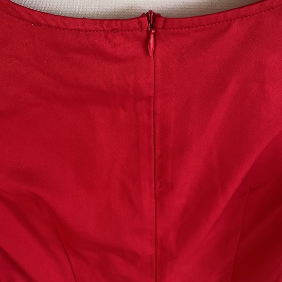 OPEN EDIT Cutout Detail Red Long-sleeve Blouse, Size XXS, NWT - Picture 10 of 12